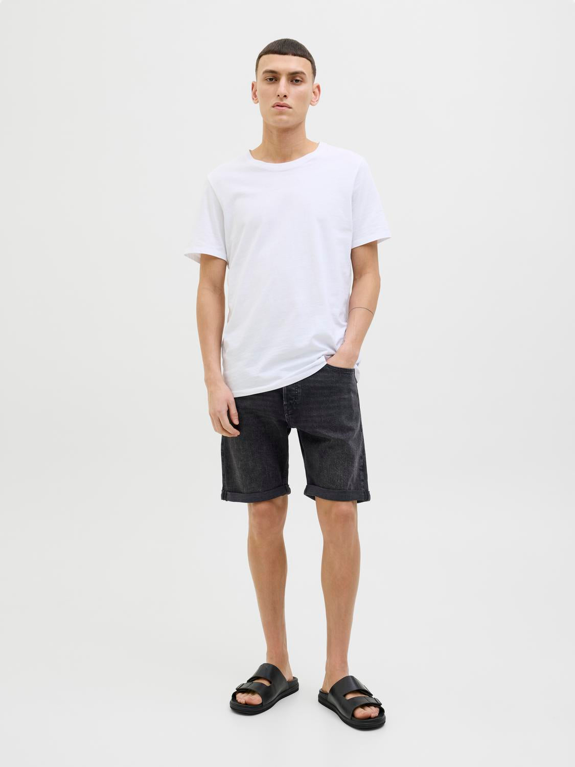 JJIRICK JJORIGINAL DENIM SHORTS